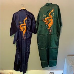 2 Beautiful Silk Kimonos